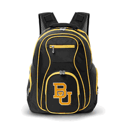NCAA Baylor Bears 19" Premium Laptop Backpack with Colored Trim