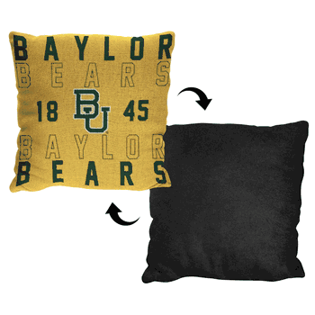 NCAA Baylor Bears Stacked Pillow