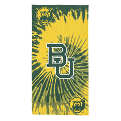 NCAA Baylor Psychedelic Beach Towel 30x60 Inches