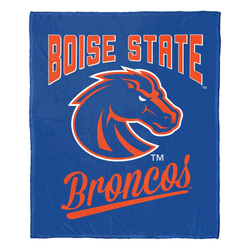 NCAA Boise State Alumni Silk Touch Throw Blanket 50x60 Inches