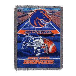 NCAA Boise State Broncos Homefield Advantage Tapestry Throw