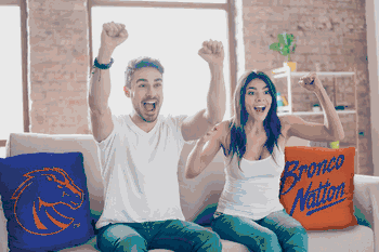 NCAA Boise State Broncos Invert Pillow