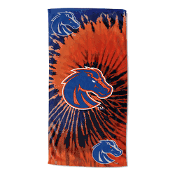 NCAA Boise State Broncos Pyschedelic Beach Towel