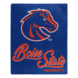 NCAA Boise State Broncos Raschel Throw