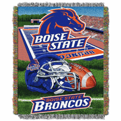 NCAA Boise State Homefield Advantage Woven Tapestry Wall Hanging 48x60 Inches