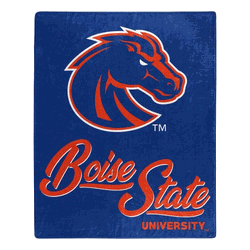NCAA Boise State Signature Raschel Throw Blanket 50x60 Inches
