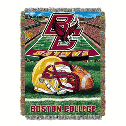 NCAA Boston College Homefield Advantage Woven Tapestry Throw Blanket 48x60 Inches