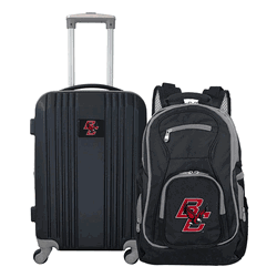 NCAA Boston College Premium 2-Piece Backpack & Carry-On Set