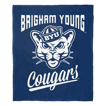 NCAA BYU Alumni Silk Touch Throw Blanket 50x60 Inches