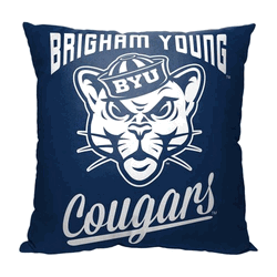 NCAA BYU Alumni Throw Pillow 18x18 Inches