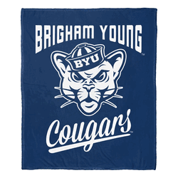 NCAA BYU Cougars Alumni Silk Touch Throw