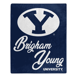 NCAA BYU Cougars Signature Raschel Throw