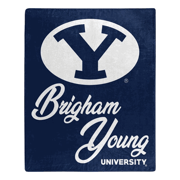 NCAA BYU Cougars Signature Raschel Throw