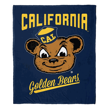 NCAA Cal Berkeley Alumni Silk Touch Throw Blanket 50x60 Inches