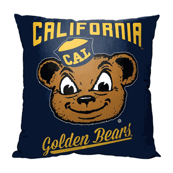 NCAA Cal Berkeley Alumni Throw Pillow 18x18 Inches