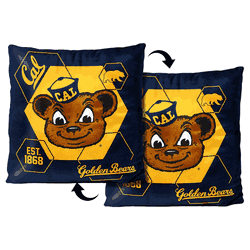 NCAA Cal Berkley Connector Velvet Reverse Pillow