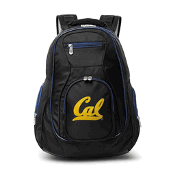 NCAA California Golden Bears 19" Premium Laptop Backpack with Colored Trim