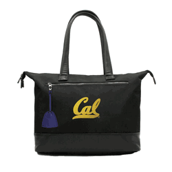NCAA California Golden Bears Laptop Tote Bag with Colored Zipper Pull Accessory