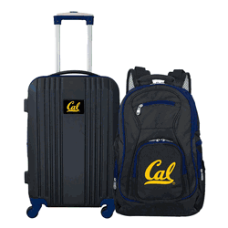 NCAA California Golden Bears Premium 2-Piece Backpack & Carry-On Set