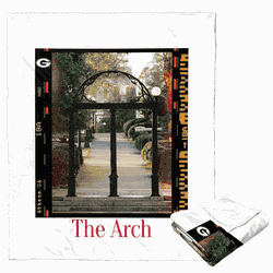 NCAA Campus Life Georgia Bulldogs Silk Touch Throw