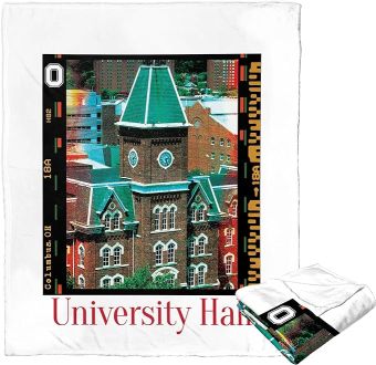 NCAA Campus Life Ohio State Silk Touch Throw Blanket 50x60 Inches