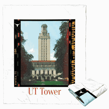 NCAA Campus Life Texas Longhorns Silk Touch Throw