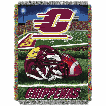 NCAA Central Michigan Homefield Advantage Tapestry Throw