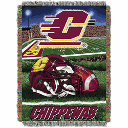 NCAA Central Michigan Homefield Advantage Tapestry Throw
