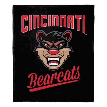 NCAA Cincinnati Alumni Silk Touch Throw Blanket 50x60 Inches
