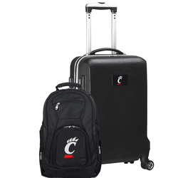NCAA Cincinnati Bearcats Deluxe 2-Piece Backpack & Carry-On Set