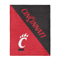 NCAA Cincinnati Bearcats Halftone Silk Touch Throw Blanket 46�60 inches
