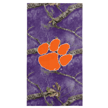 NCAA Clemson Tigers Hunter Microfiber Beach Towel 30x60 inches