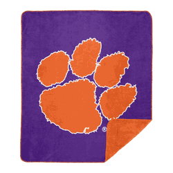 NCAA Clemson Tigers Sliver Knit Throw