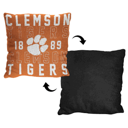 NCAA Clemson Tigers Stacked Pillow