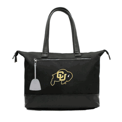 NCAA Colorado Buffaloes Laptop Tote Bag with Colored Zipper Pull Accessory