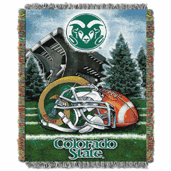 NCAA Colorado Buffaloes State Homefield Advantage Tapestry Throw