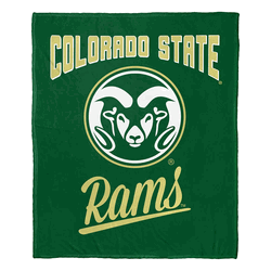 NCAA Colorado State Alumni Silk Touch Throw Blanket 50x60 Inches
