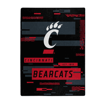 NCAA Digitize Cincinnati Bearcats Raschel Throw Throw