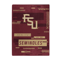 Florida State Seminoles Digitize Raschel Plush Throw Blanket