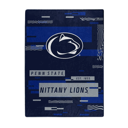 NCAA Digitize Penn State Raschel Throw Blanket 60x80 Inches