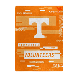 Tennessee Volunteers Digitize Raschel Plush Throw Blanket