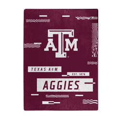 Texas A&M Aggies Digitize Raschel Plush Throw Blanket