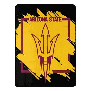 NCAA Dimensional Arizona State Sun Devils Micro Raschel Throw