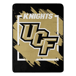 NCAA Dimensional Central Florida Micro Raschel Throw Blanket 46x60 Inches