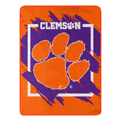 NCAA Dimensional Clemson Tigers Micro Raschel Throw