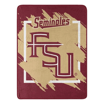 NCAA Dimensional Florida State Micro Raschel Throw Blanket 46x60 Inches