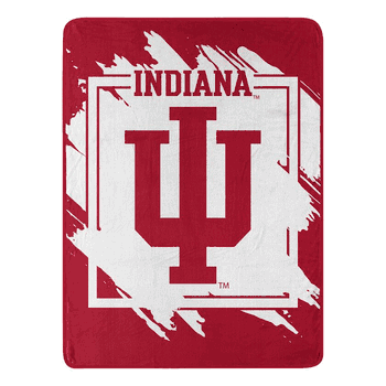 NCAA Dimensional Indiana Hoosiers Micro Raschel Throw