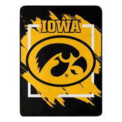 NCAA Dimensional Iowa Hawkeyes Micro Raschel Throw