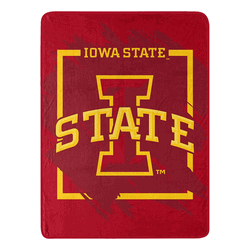 NCAA Dimensional Iowa State Micro Raschel Throw Blanket 46x60 Inches