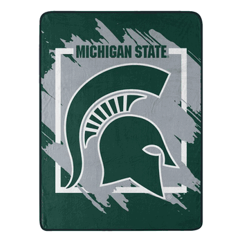 NCAA Dimensional Michigan State Spartans Micro Raschel Throw